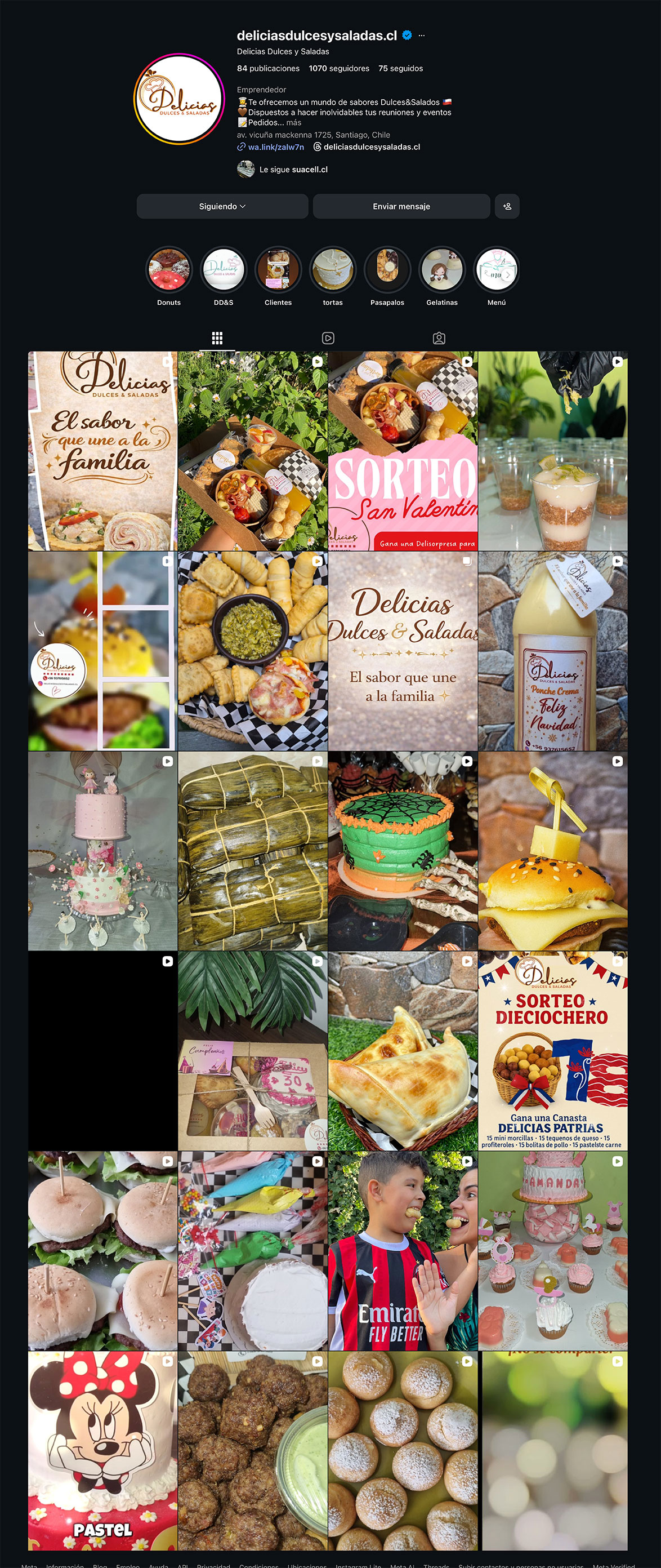 Imagen vertical para acceso a Instagram